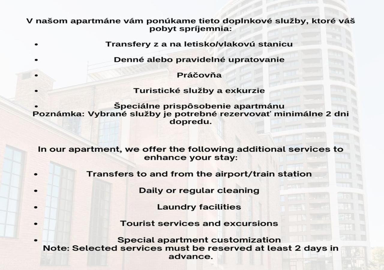 Skau Piano Family & Business Apartment Free Parking Bratislava Eksteriør bilde